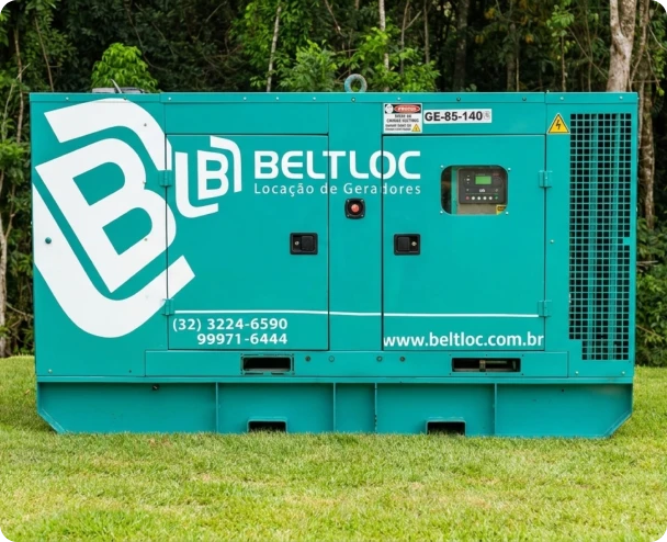 Gerador BeltLoc instalado em regime de Stand-by